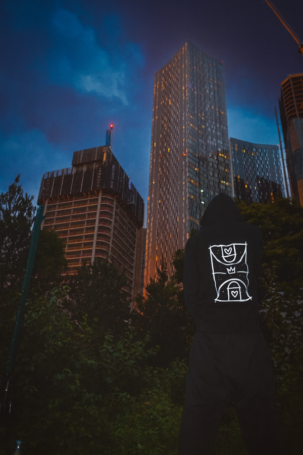 Premium Black Hoodie Women