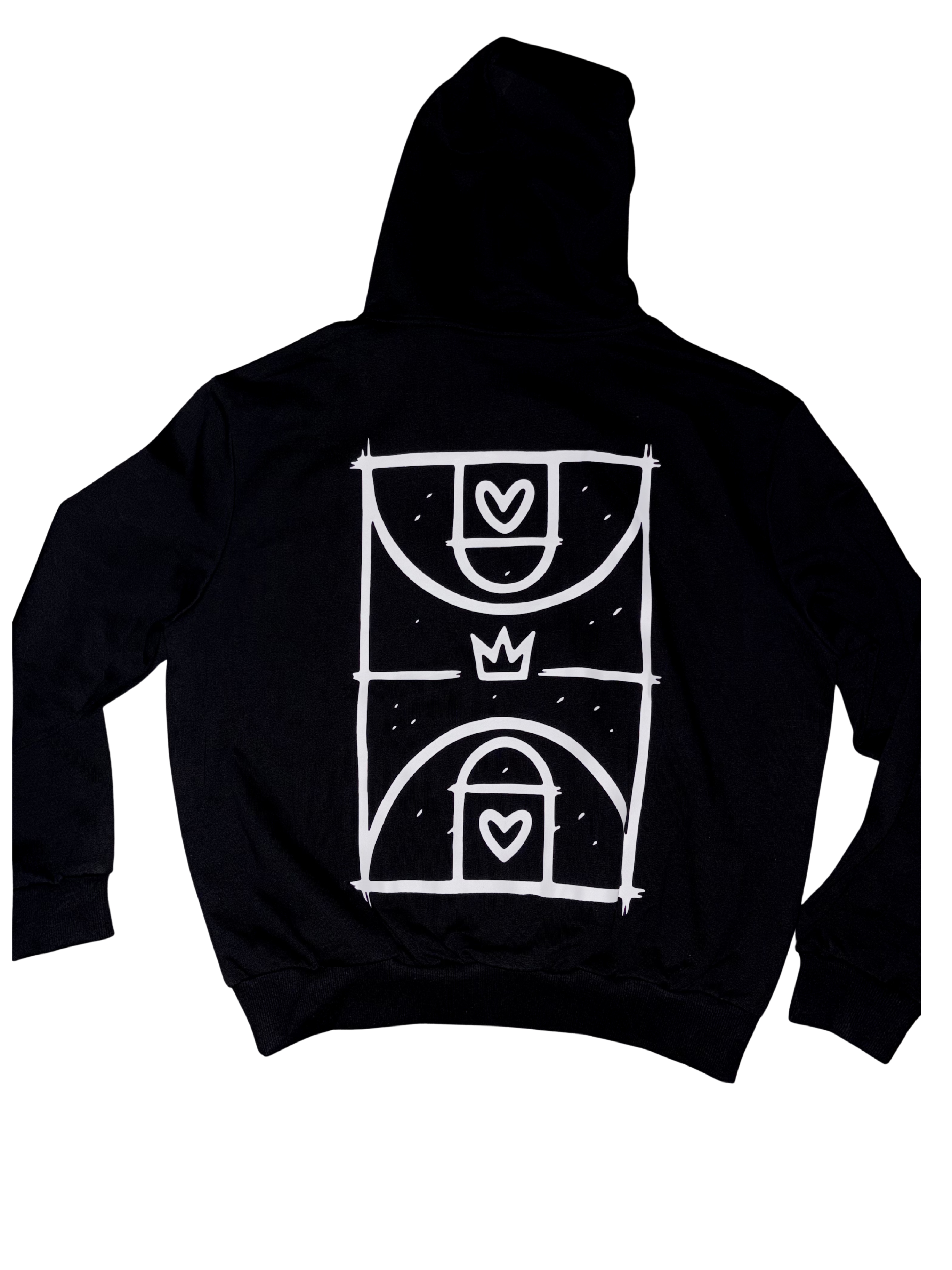 PREMIUM Black Court Hoodie