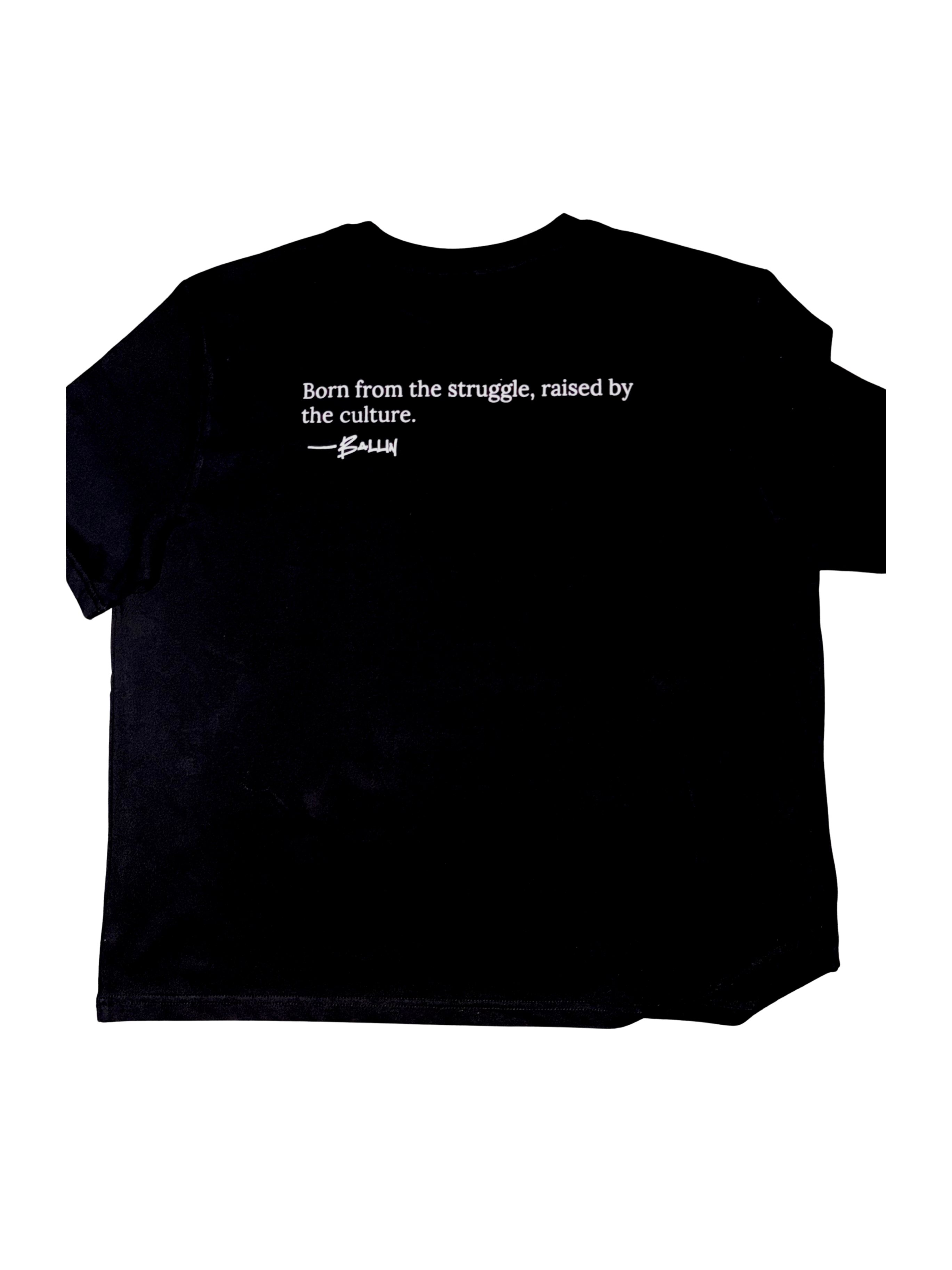 PREMIUM Black quote T- Shirt