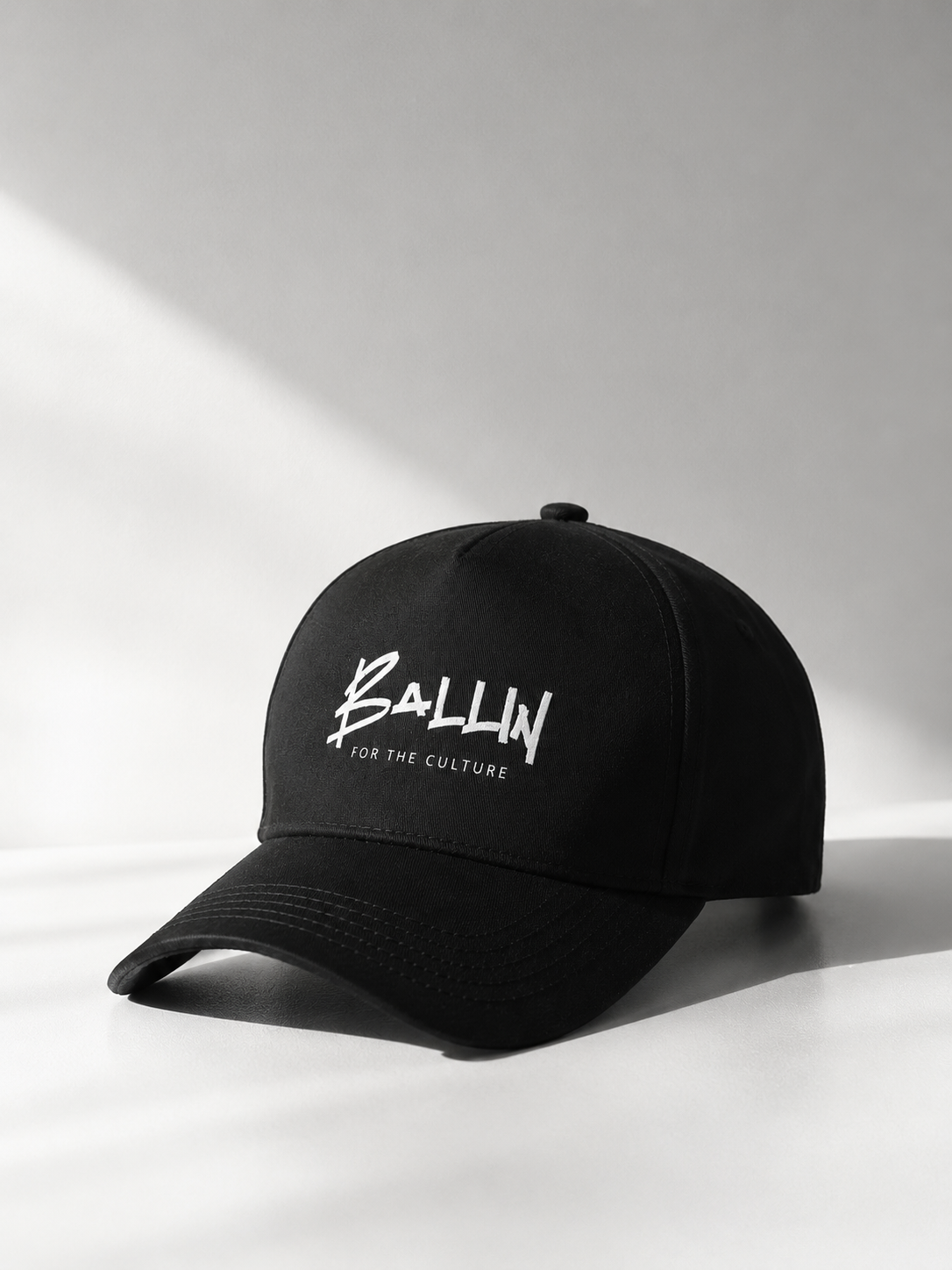 Ballin- Baseball cap black