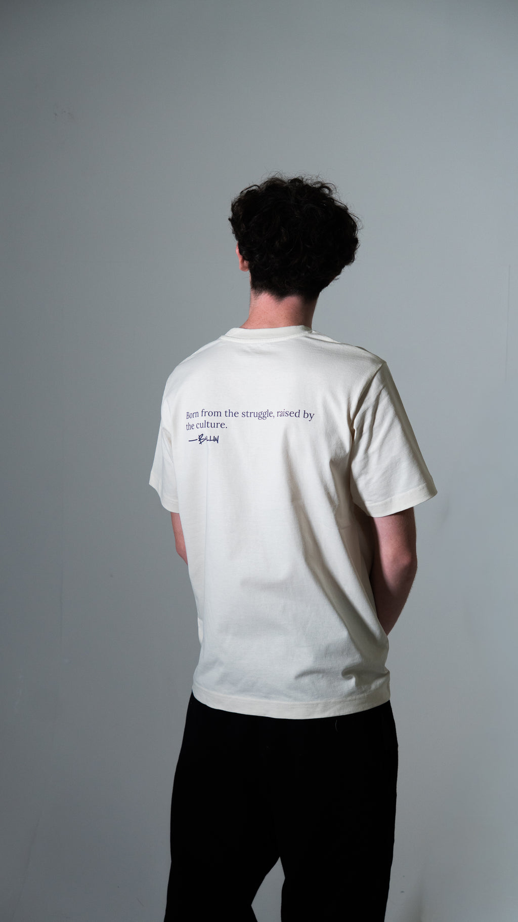 PREMIUM Beige T-Shirt -Quote