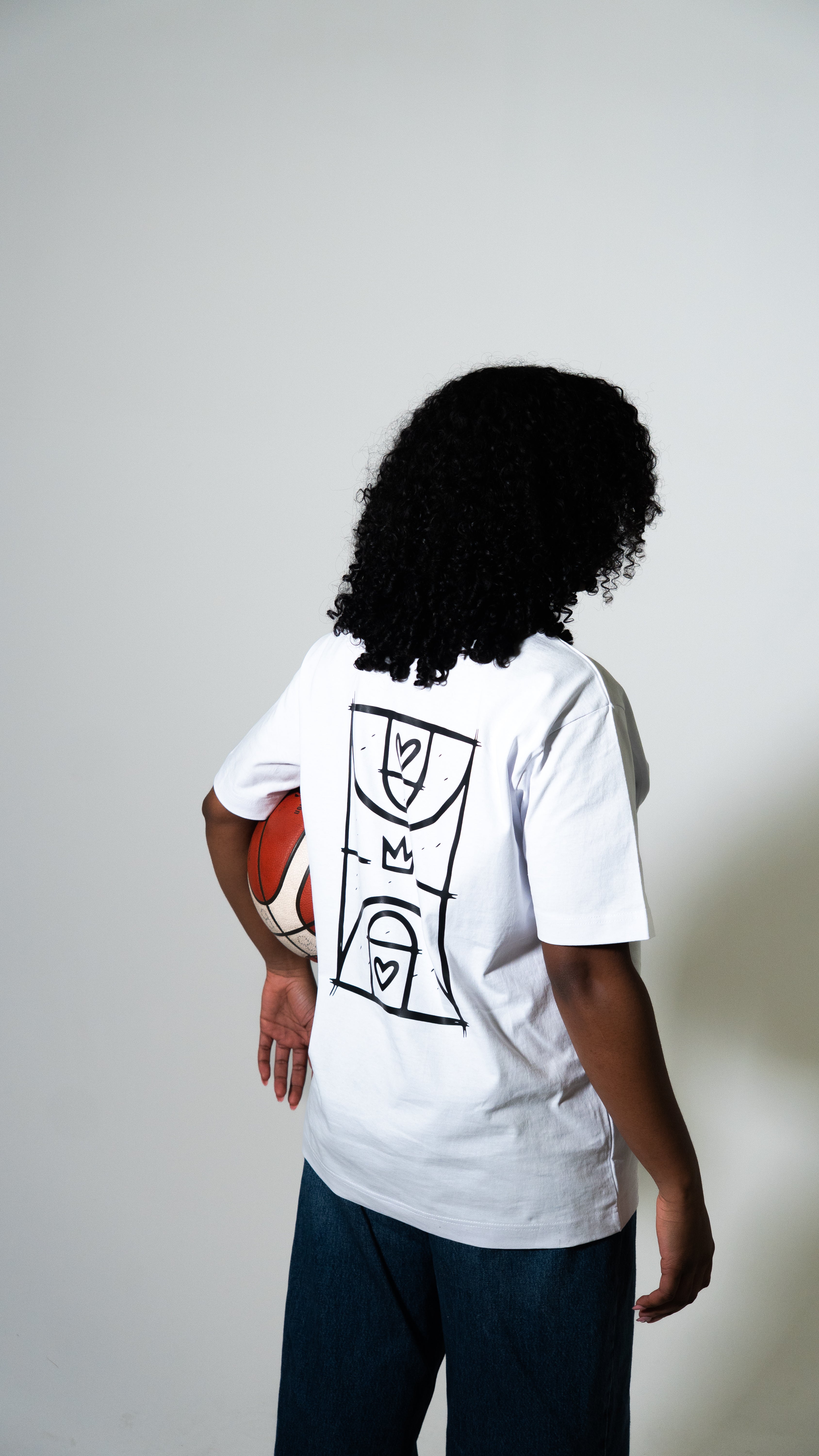 PREMIUM White Court T-Shirt