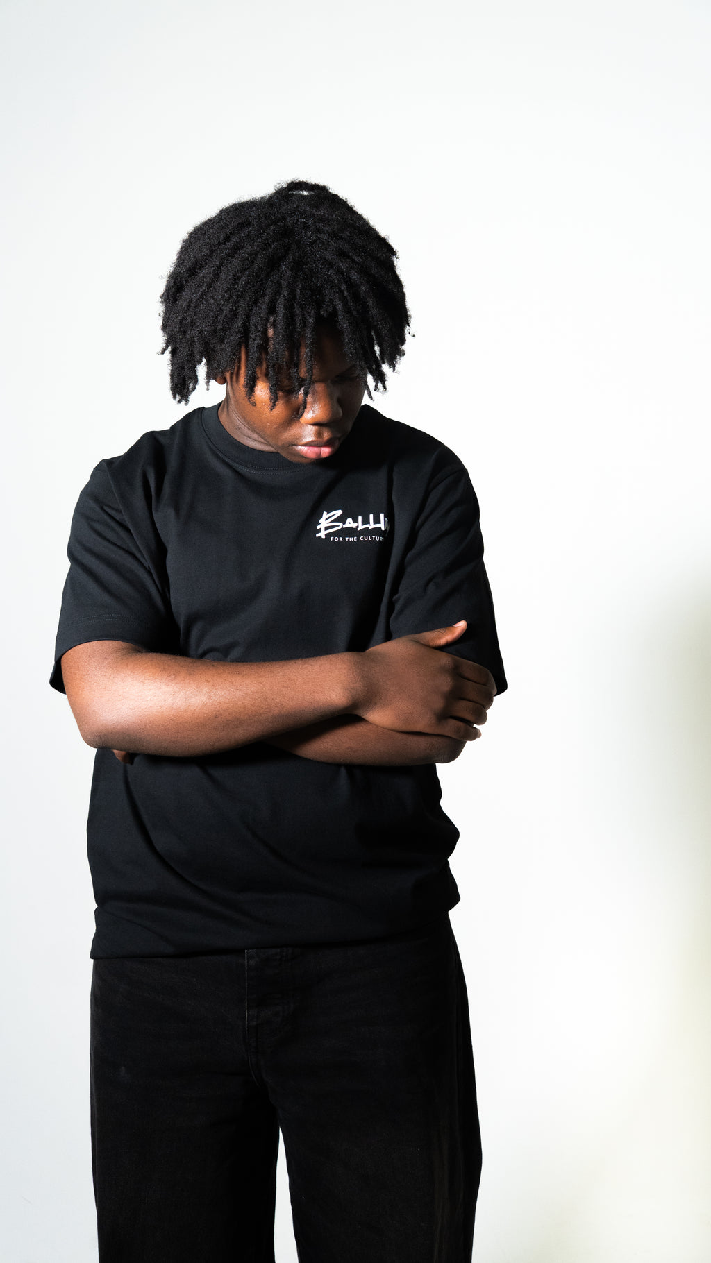 PREMIUM Black Court T- Shirt