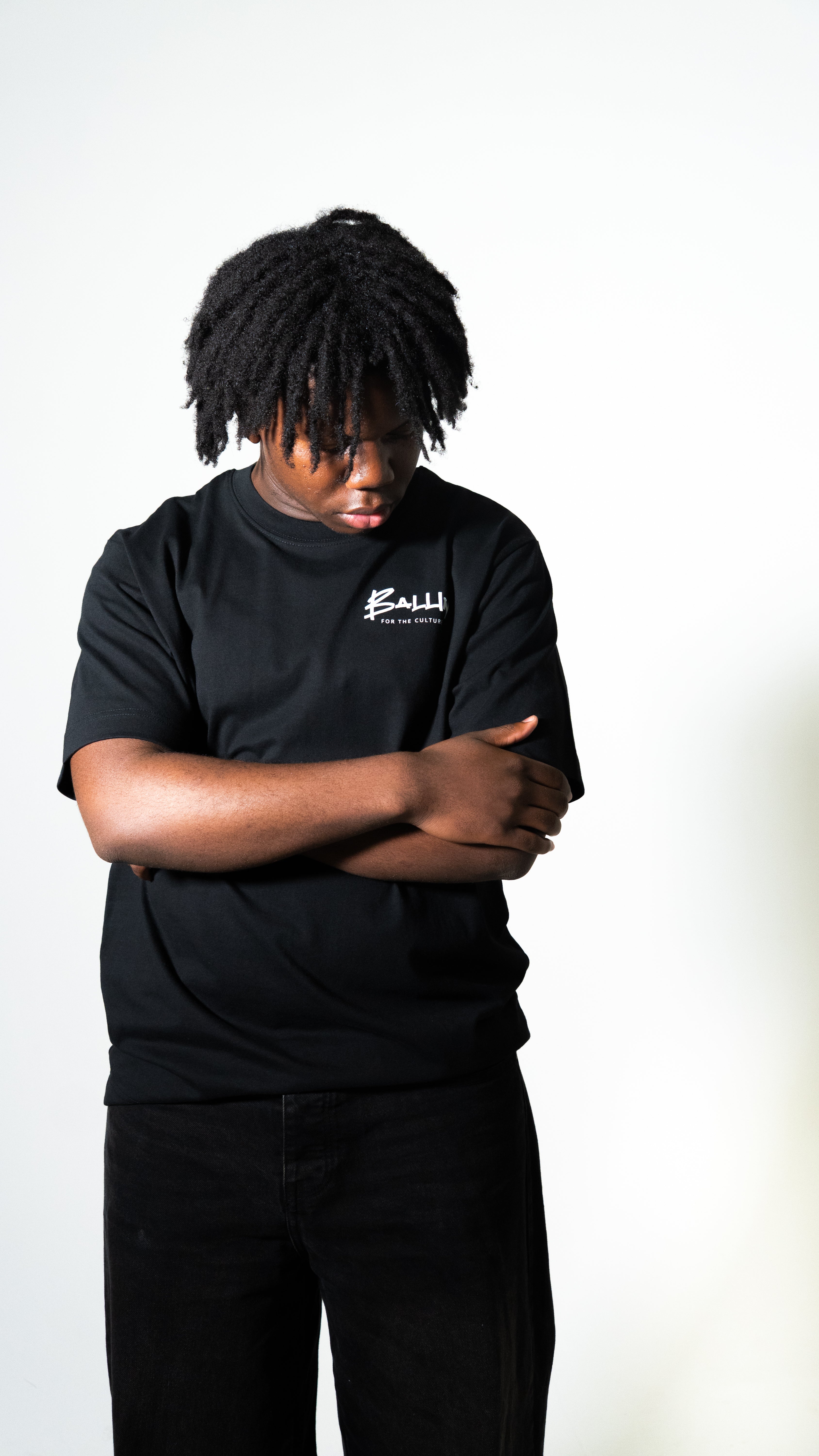 PREMIUM Black Court T- Shirt