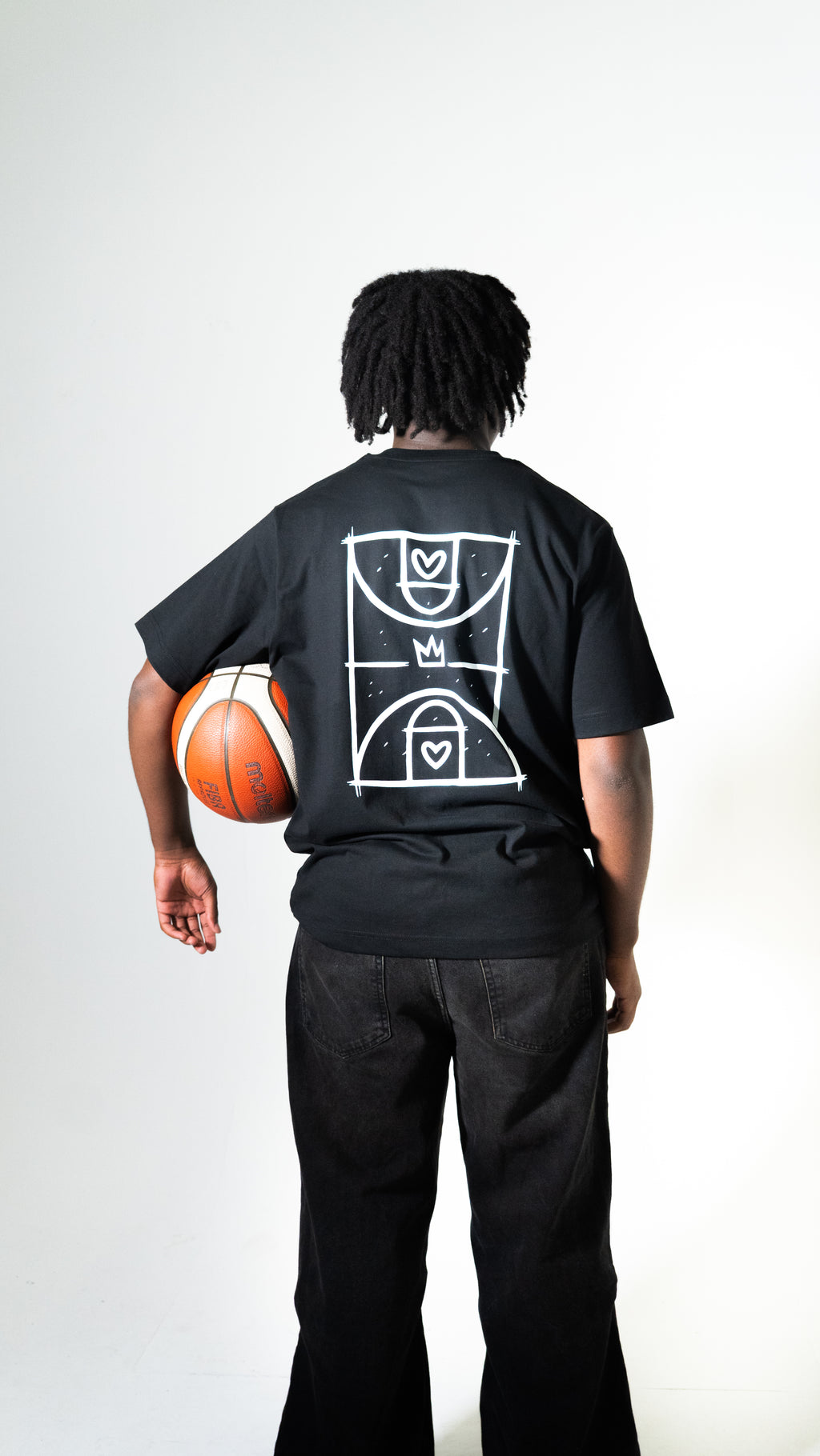 PREMIUM Black Court T- Shirt